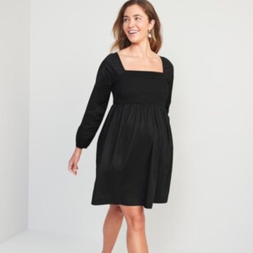 Old Navy Fit and Flare Long Sleeve Dress